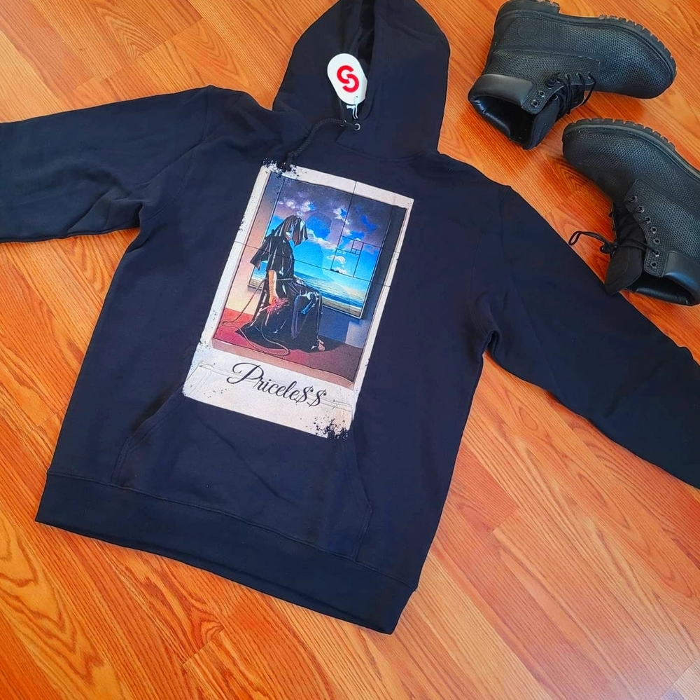 Black hoodie
